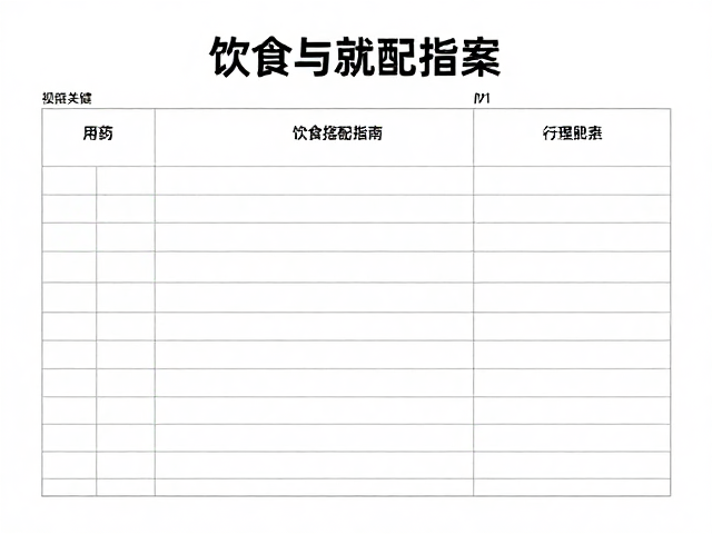 用药与就诊档案,饮食搭配指南,行为观察日志助科学管理健康