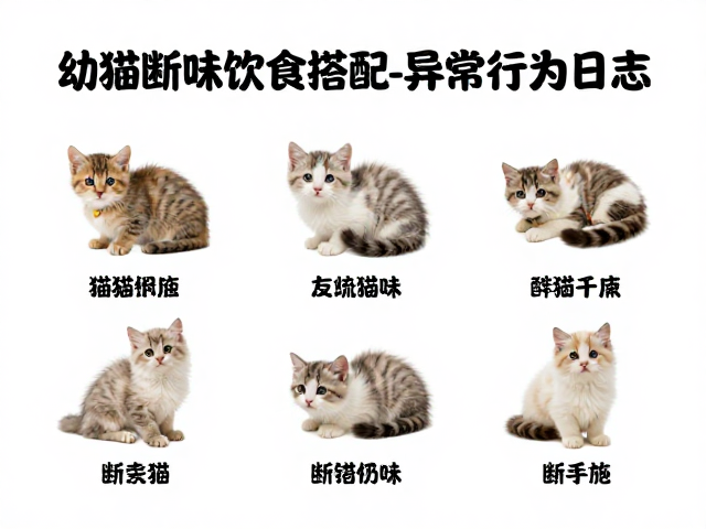 幼猫断奶期饮食搭配与异常行为日志,新手避坑指南