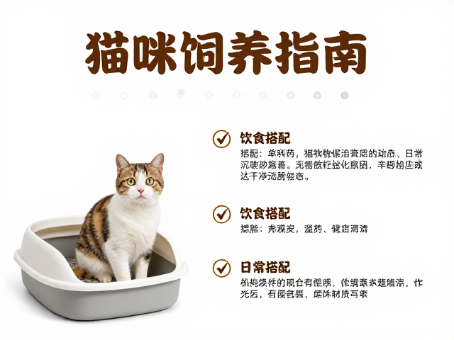 猫咪饲养指南,饮食搭配、猫砂盆摆放与环境丰富化全解析