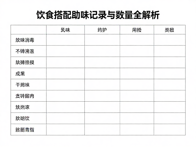 饮食搭配助除味消毒?用药记录与剂量全解析
