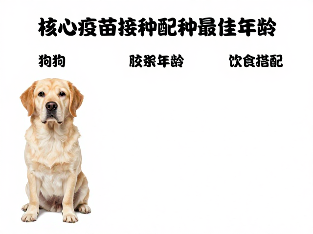 狗狗核心疫苗接种与配种最佳年龄,饮食搭配指南