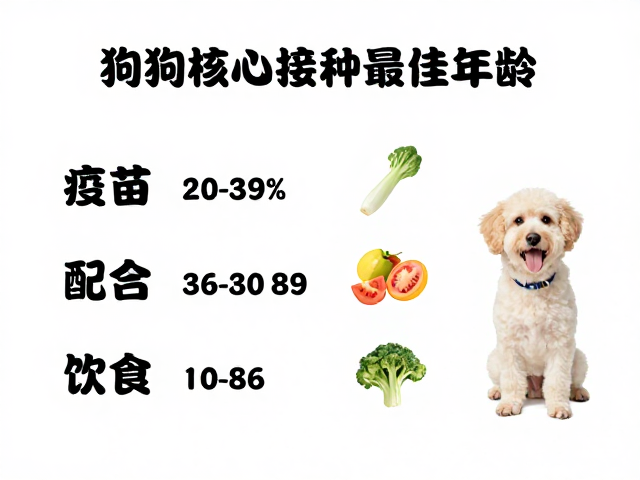 狗狗核心疫苗接种与配种最佳年龄,饮食搭配指南