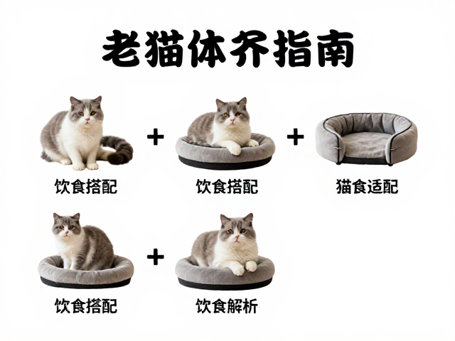 老年猫体检指南,饮食搭配与猫窝舒适度配置全解析