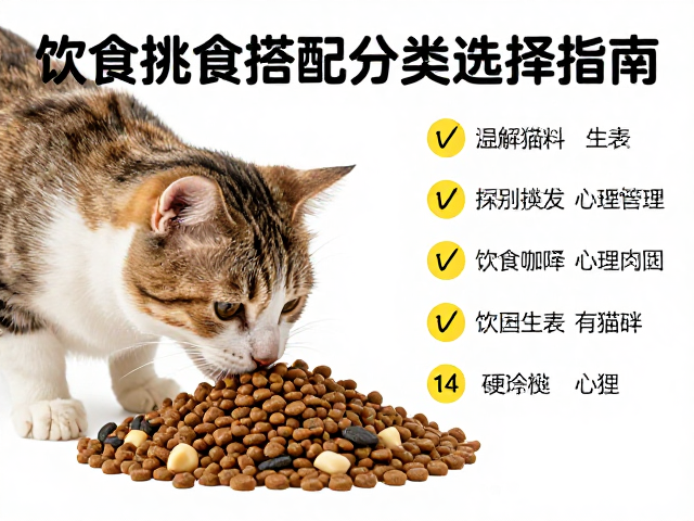 挑食猫怎么办?饮食搭配与猫粮分类选择指南