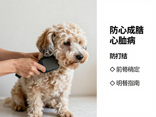 老年犬心肌病护理,梳毛防打结与营养调整指南