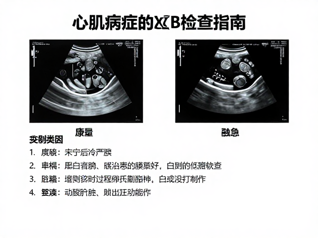 心肌病症X光与B超检查指南，配合高蛋白低脂饮食助康复