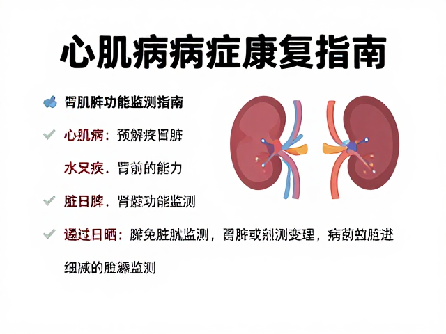 心肌病症康复指南，避免过度日晒与肾脏功能监测要点