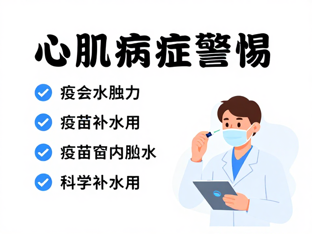 心肌病症警惕,疫苗副作用观察与科学补水饮水引导指南