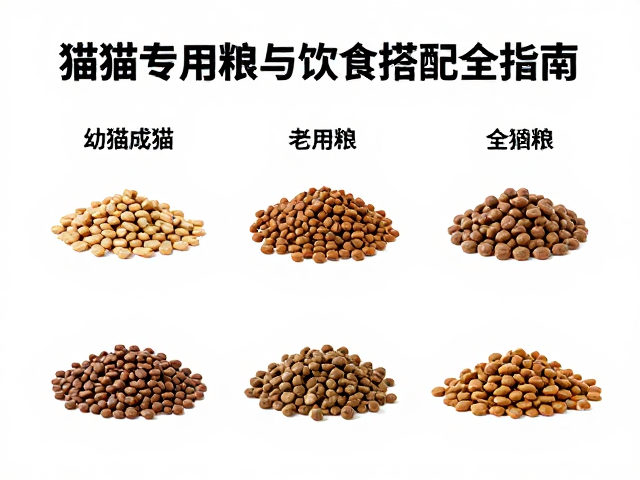 猫砂种类怎么选?幼猫成猫老猫专用粮与饮食搭配全指南