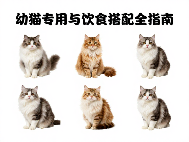 猫砂种类怎么选?幼猫成猫老猫专用粮与饮食搭配全指南