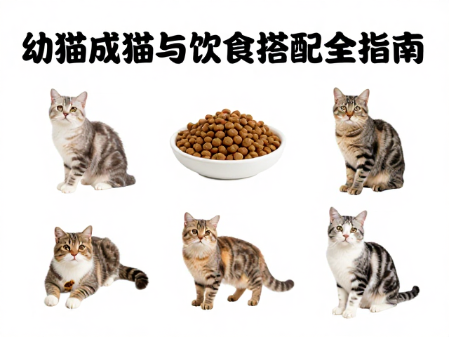 猫砂种类怎么选?幼猫成猫老猫专用粮与饮食搭配全指南