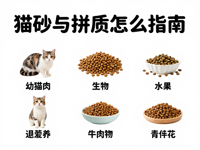 猫砂种类怎么选?幼猫成猫老猫专用粮与饮食搭配全指南