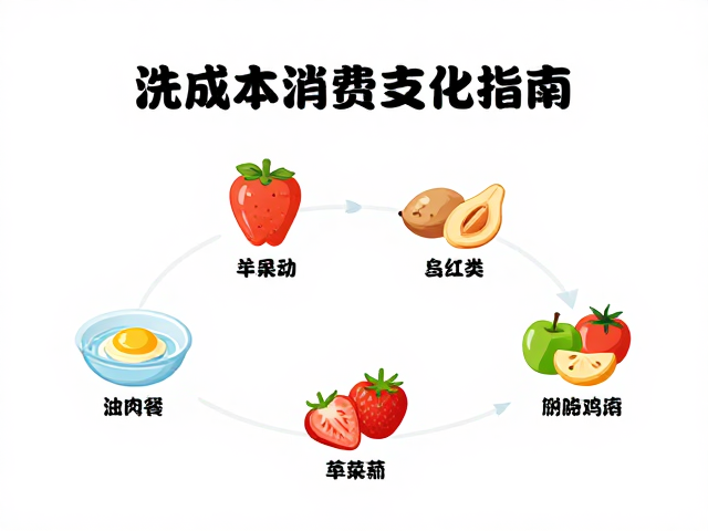 洗澡与清洁饮食搭配,低成本消费支出统计指南