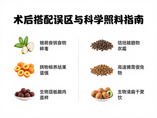术后恢复期只喂干粮?饮食搭配误区与科学照料指南