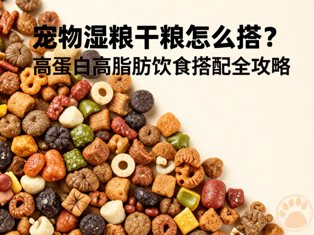 宠物湿粮干粮怎么搭?高蛋白高脂肪饮食搭配全攻略