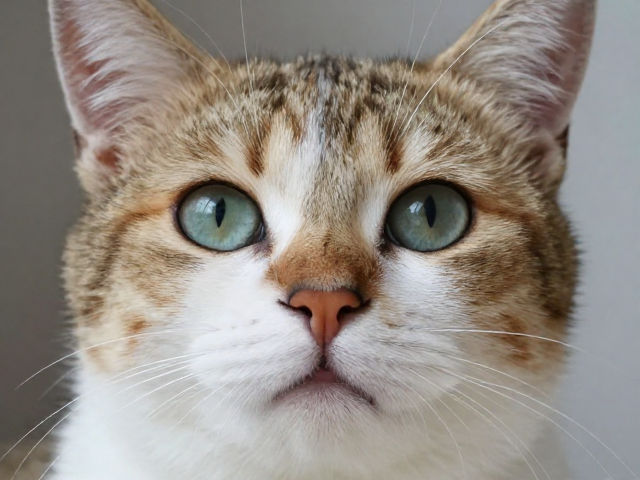 渐层猫品相识别,鼻头湿润无分泌物代表什么?