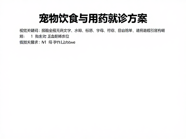 宠物饮食搭配与用药就诊档案,如何结合血统认证打造科学养宠方案