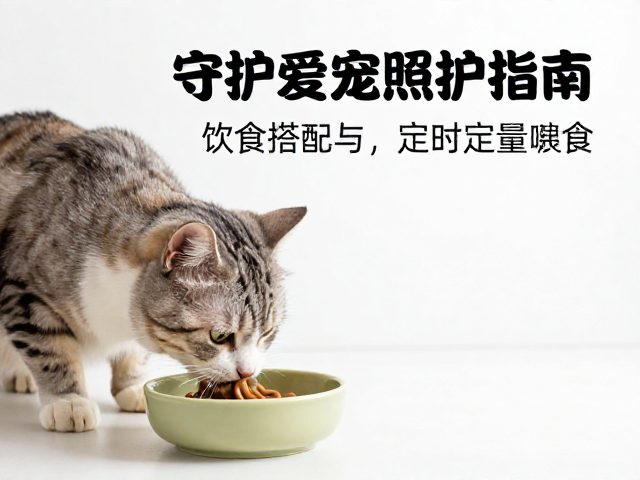 老年猫照护指南,饮食搭配与定时定量喂食,守护爱宠晚年健康