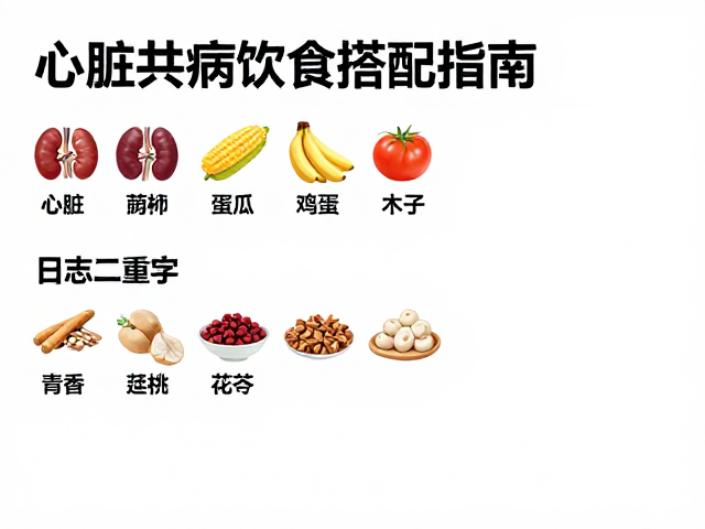 心脏肾脏病饮食搭配指南,异常症状日志自查与调理
