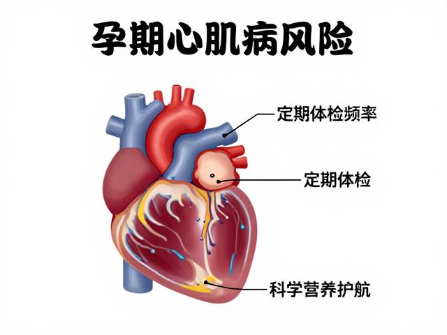 孕期心肌病风险,增加定期体检频率,科学营养护航