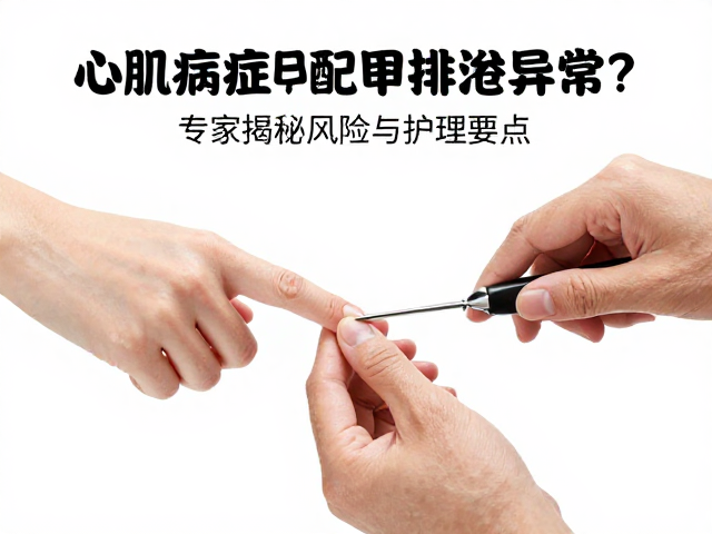 心肌病症剪指甲配合不当引发排泄异常?专家揭秘风险与护理要点