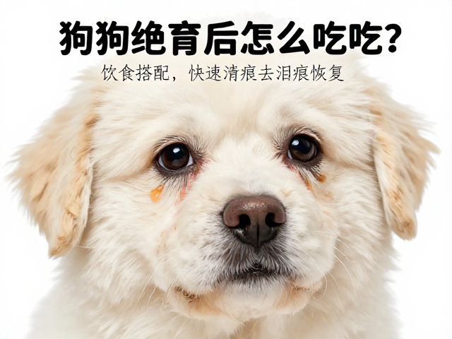 狗狗绝育后怎么吃?饮食搭配,眼部清洁,快速去泪痕恢复
