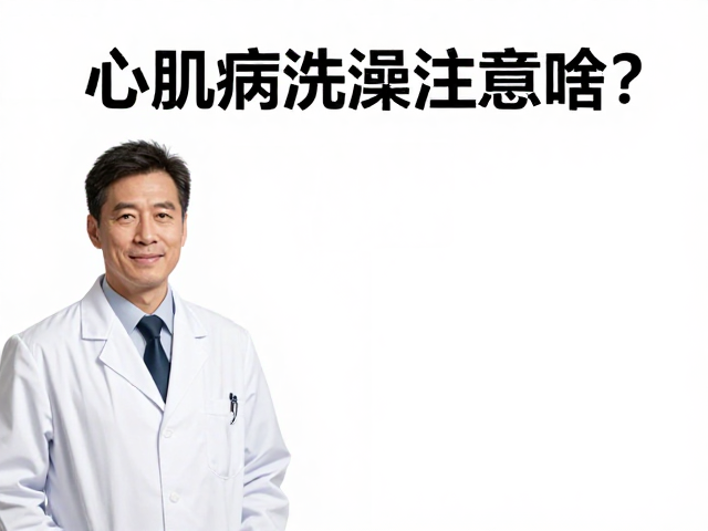 心肌病洗澡注意啥?呼吸困难是预警,专家教你安全识别与护理