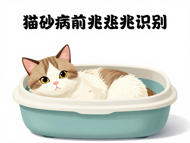 猫咪心肌病前兆与临终预兆识别,猫砂盆训练最后指引