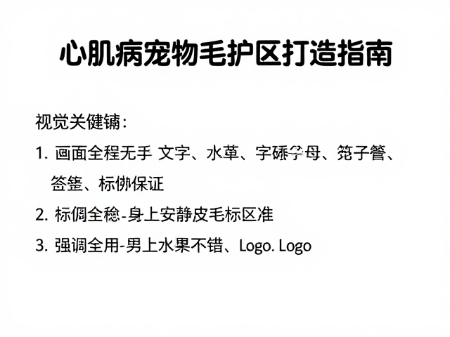 心肌病宠物护理,梳毛频率与舒适安静休息区打造指南