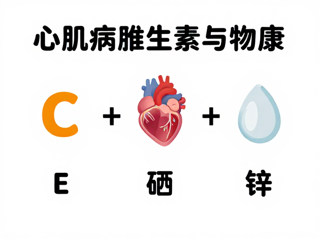心肌病症需补齐10种关键维生素与矿物质,守护心脏健康