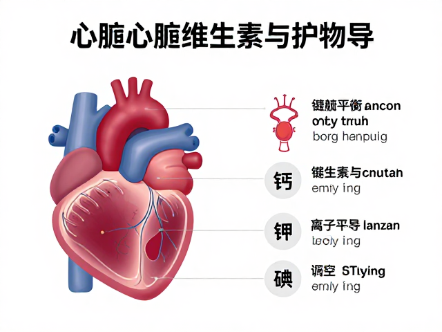 心肌病症需补齐10种关键维生素与矿物质,守护心脏健康