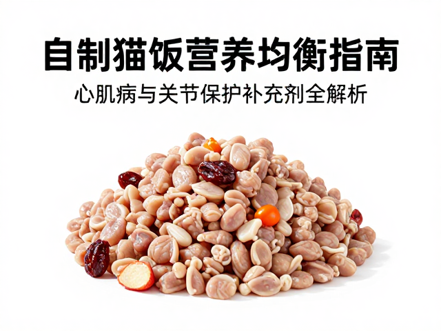 自制猫饭营养均衡指南，心肌病与关节保护补充剂全解析