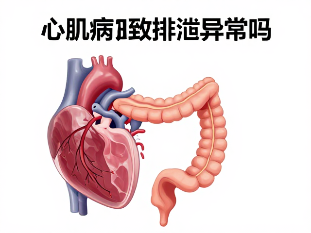 心肌病症会致排泄异常吗？焦虑压力缓解助康复