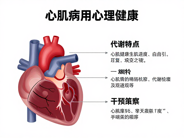 心肌病症与心理健康,代谢特点观察及干预策略