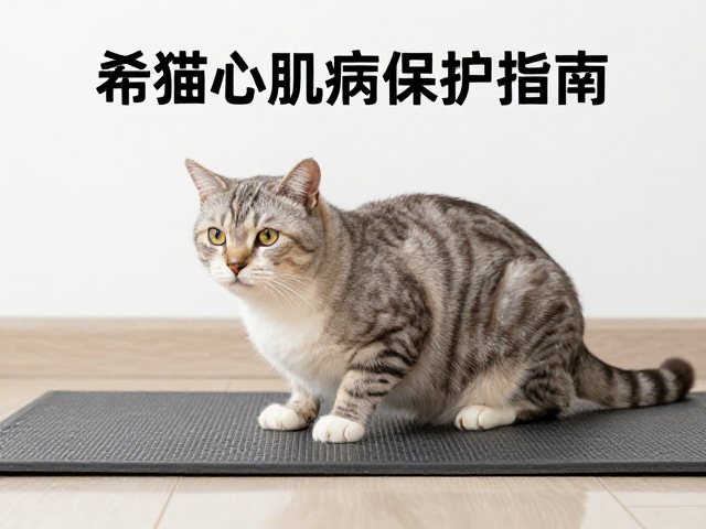 老年猫心肌病护理,营养调整与防滑地板铺设指南