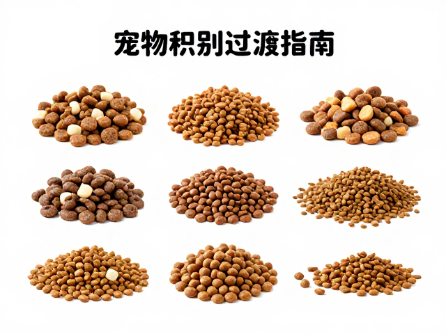 宠物湿粮干粮搭配与换粮过渡指南,一招识别粮食品相