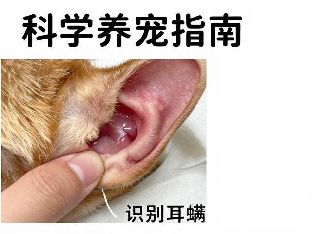 科学养宠指南,如何快速识别耳螨并正确护理宠物耳朵