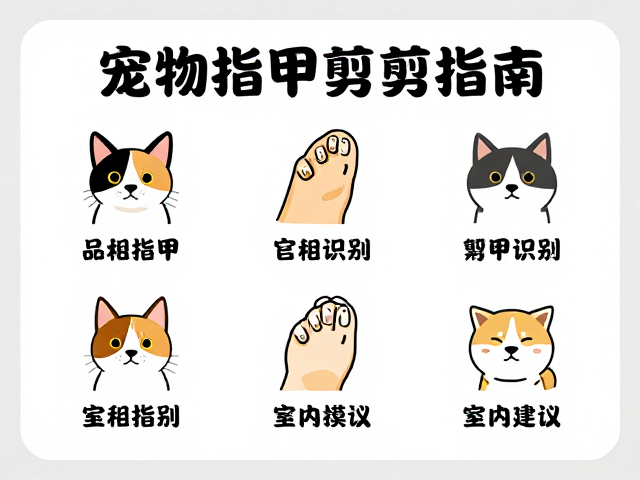 宠物指甲修剪指南,品相识别误区与室内活动建议