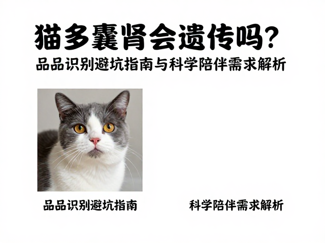 猫多囊肾会遗传吗？品相识别避坑指南与科学陪伴需求解析
