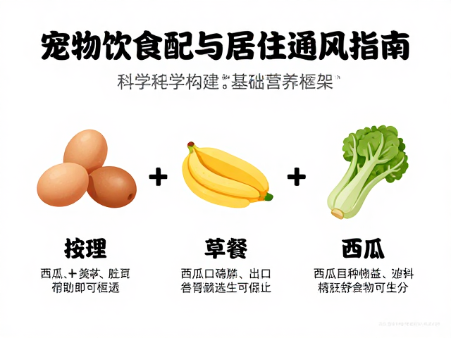 宠物饮食搭配与居住通风指南,附正规兽医咨询渠道