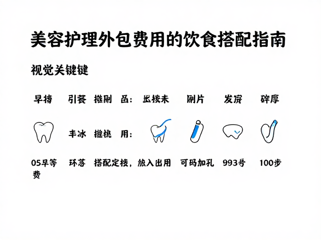 牙齿清洁与刷牙,美容护理外包费用下的饮食搭配指南
