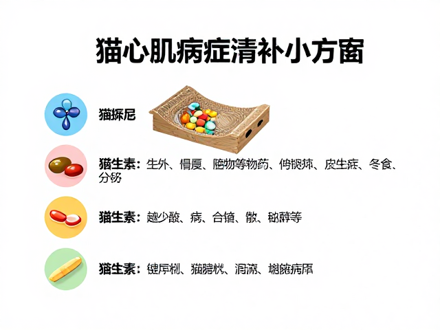 猫心肌病症护理，猫抓板与维生素矿物质补充指南