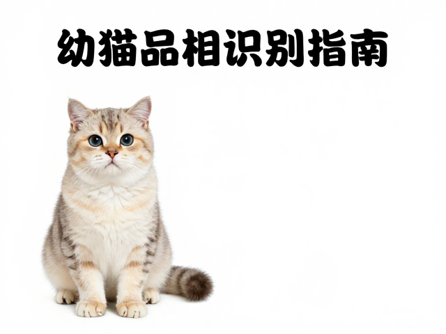 幼猫品相识别指南,打齐疫苗前,去宠物店对比避坑全攻略
