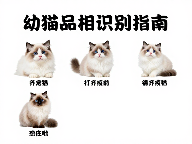 幼猫品相识别指南,打齐疫苗前,去宠物店对比避坑全攻略