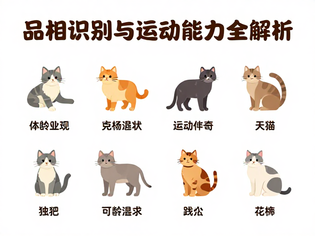 新手养猫必看,品相识别与运动能力全解析
