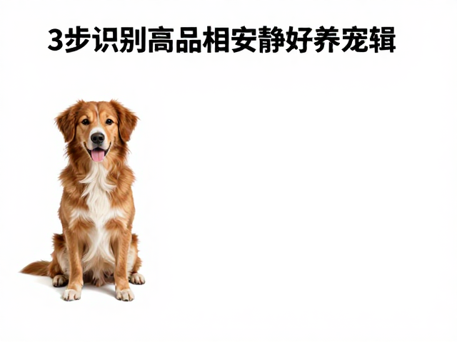 狗狗分离焦虑会拆家?3步识别高品相安静好养宠物