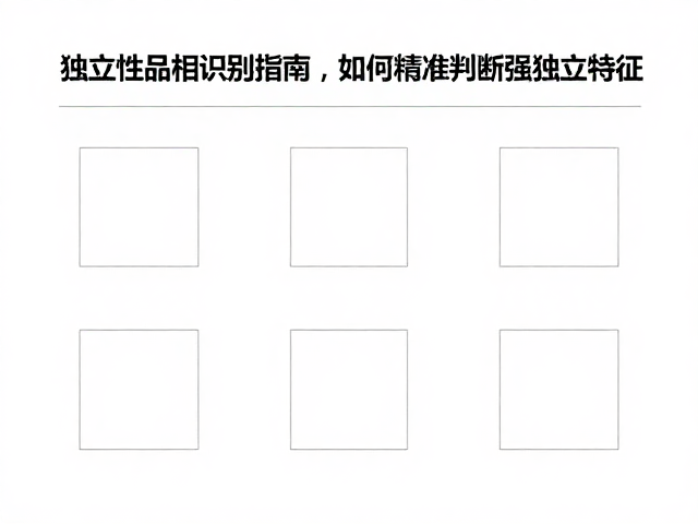 高独立性品相识别指南,如何精准判断强独立特征