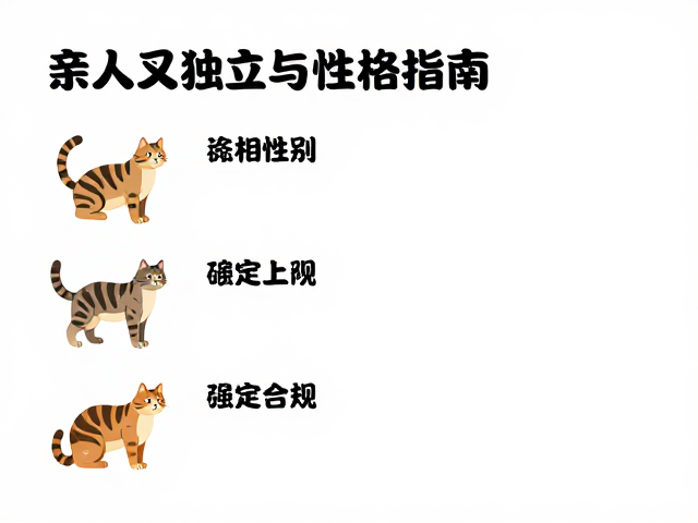品相识别与性格指南,亲人又独立的猫咪选购攻略