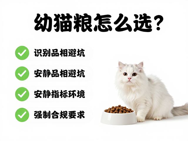 幼猫粮怎么选?识别品相避坑,打造安静隔音喂养环境