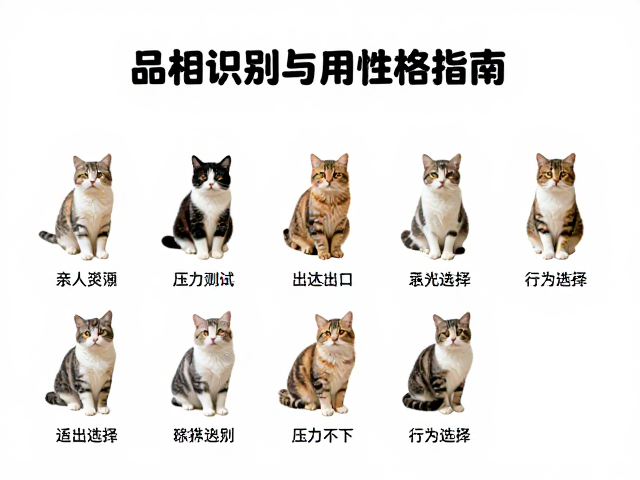 品相识别与性格指南,亲人又独立的猫咪选购攻略